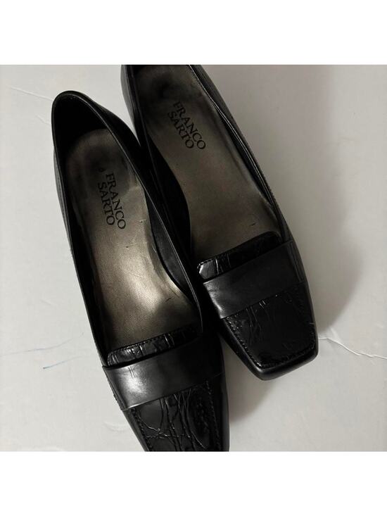 Franco Sarto Shoes - Franco Sarto black leather loafers